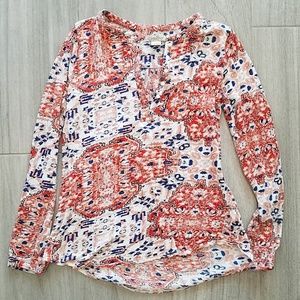 Lucky Batik Henley Top